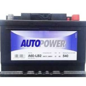 Аккумулятор Autopower A60-LB2 60Ah 540A 242x175x175 "- +"