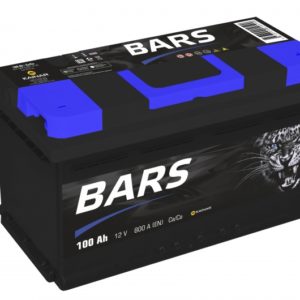 Аккумулятор BARS 6СТ-100 100Ah 800A 353x175x190 "- +"
