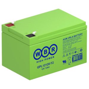 Аккумулятор WBR GPL12120 F2 12Ah 3,6A 151x98x98