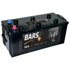 Аккумулятор BARS 6СТ-190 190Ah 1250A 518x223x223 "+ -"