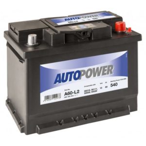 Аккумулятор Autopower A60-L2 60Ah 540A 242x175x190 "- +"