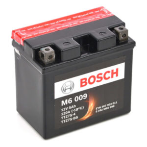 Аккумулятор BOSCH M6 009 AGM YTZ7S-BS 5Ah 120A 113х70х105 “- +”