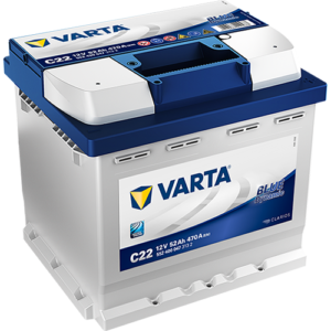Аккумулятор Varta Blue Dynamic B34 52Ah 470A 207x175x190 "- +"
