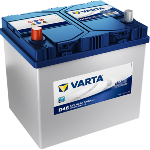 Аккумулятор Varta Blue Dynamic D48 60Ah 540A 232x175x225 "+ -"