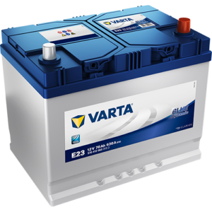 Аккумулятор Varta Blue Dynamic E23 70Ah 630A 261x175x225 "- +"