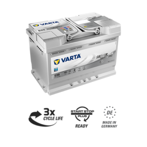 Аккумулятор Varta Silver Dynamic AGM E39 70Ah 760A 278x175x190 "- +"