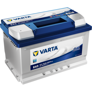 Аккумулятор Varta Blue Dynamic E43 72Ah 680A 278x175x175 "- +"
