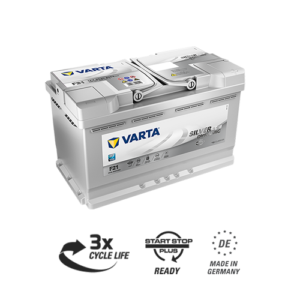 Аккумулятор Varta Silver Dynamic AGM F21 80Ah 800A 315x175x190 "- +"