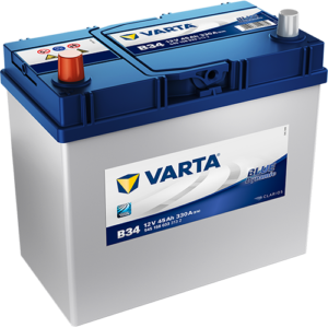 Аккумулятор Varta Blue Dynamic B34 45Ah 330A 238x135x227 "+ -"