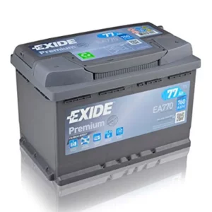 Аккумулятор EXIDE PREMIUM ЕА770 77Ah 760A 278x175x190 "- +"