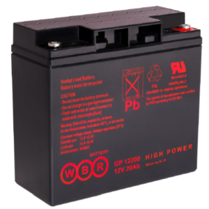 Аккумулятор WBR GP 12200 20Ah 6A 181x76x167