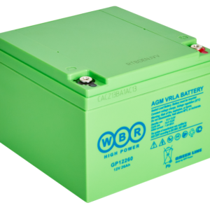 Аккумулятор WBR GP 12260 26Ah 7,8A 166x175x125