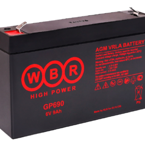 Аккумулятор WBR GP 690 9Ah 2,10A 151x34x100