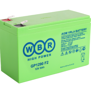 Аккумулятор WBR GP 1290 F2 9Ah 2,5A 151x65x102