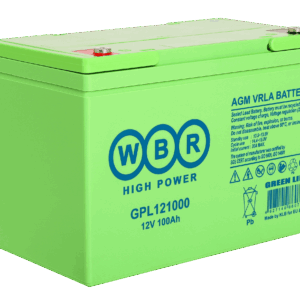 Аккумулятор WBR GPL121000 100Ah 30A 307x168x214
