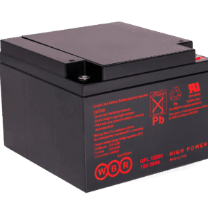 Аккумулятор WBR GPL12280 28Ah 7,8A 166x175x125